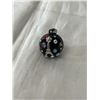 Image 1 : VINTAGE RHINESTONES BALL W/ PARIS EIFFEL TOWER PENDANT