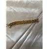 Image 2 : NEW GOLD PLATED ON STAINLESS STEEL APPLE WATCH BAND 8" LENGTH