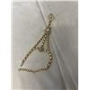 Image 1 : GOLD PLATED SOUTH ASIAN RING W/ BRACELET ATTATCHED 7-10" LENGTH, NO MISSING STONES