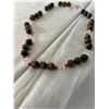 Image 2 : TIGER EYE AND SMALL GLAS BEADS NECKLACE