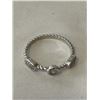 Image 2 : 3 STERLING SILVER INTERLOCKING RINGS, MARKED 925 SIZE 7