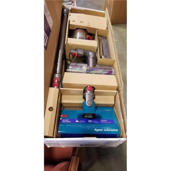 DYSON V15S DETECT SUBMARINE CORDLESS STICK VACUUM WORKING WITH ACCESSORIES