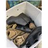 Image 3 : BIN OF NEW SHOES AND BOOTS, ASSORTED SIZE