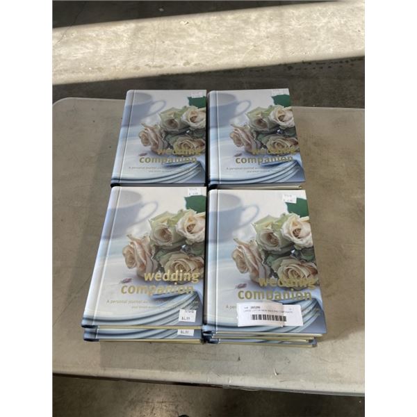 LARGE LOT OF NEW WEDDING COMPANION JOURNALS