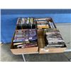Image 1 : 4 BOXES OF VHS AND DVDS