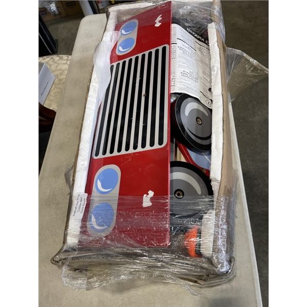 KIDKRAFT FIRE TRUCK TODDLER BED - STORE RETURN