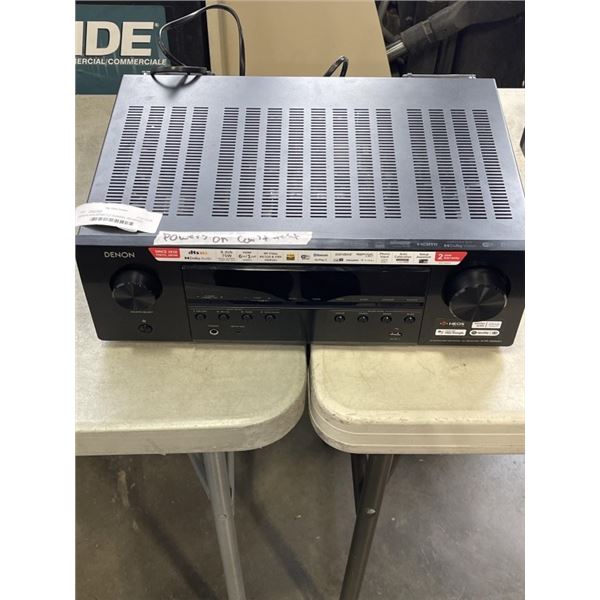 DENON AVR-S570BT 5.2 CHANNEL RECIEVER - TESTED WORKING, RETAIL $419