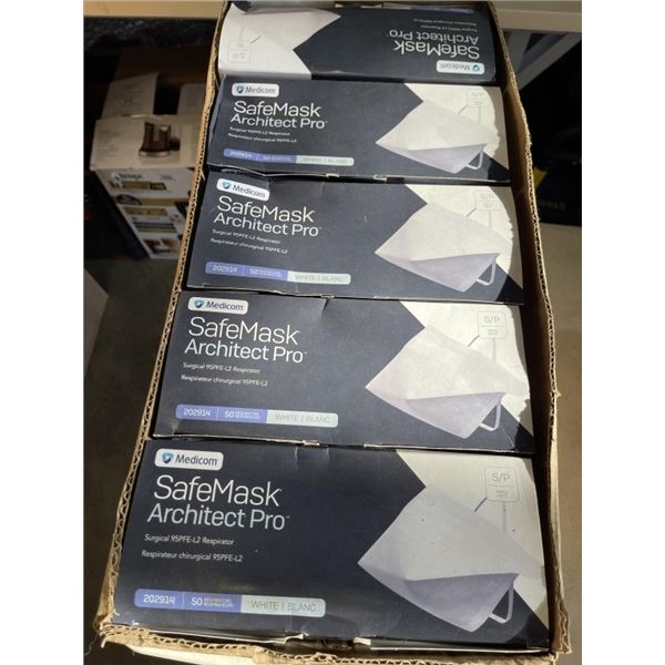 CASE OF SAFE MASK RESPIRATOR MASKS