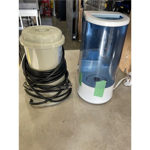 POOL FILTER PUMP AND VICKS VAPOURIZOR