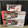 Image 1 : LOT OF LITEHAWK VENTURI RC HELICOPTERS STORE RETURNS UNTESTED