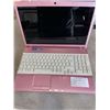 Image 2 : PINK SONY LAPTOP W/ CHARGER AND WINDOWS 10 UPDATE - WORKING CONDITION