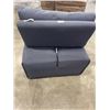 Image 3 : BLUE FABRIC ACCENT CHAIR