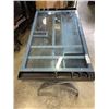 Image 3 : GLASS TOP ADJUSTABLE ANGLE DRAFTING / DRAWING TABLE