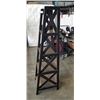 Image 2 : BLACK 4 TIER LADDER SHELF
