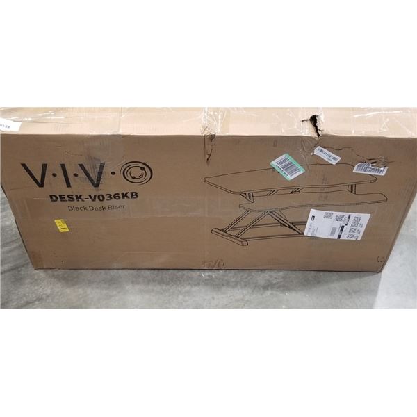 VIVO BLACK DESK RISER