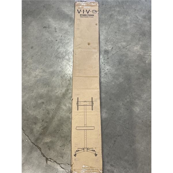 VIVO BLACK MOBLIE CART