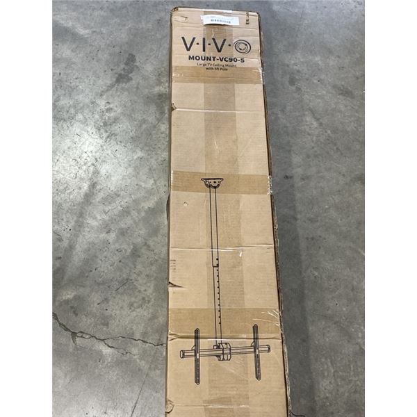 VIVO LARGE TV CELING MOUNT WITH 5FT POLE