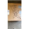 Image 2 : VIVO BLACK ELECTRIC FLIP DOWN CELING TV MOUNT
