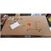 Image 1 : VIVO BLACK MOBLIE LAPTOP CART