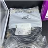 Image 4 : TWO SETS OF 6 FT BRAIDED WASHER INTAKE LINES AND TWO  STEAM DRYER HOSE KITS