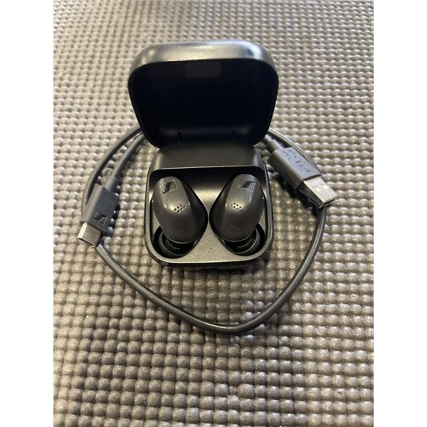 SENNHEISER ACCENTUM IN-EAR NOISE CANCELLING TRUE WIRELESS EARBUDS - TESTED WORKING, RETAIL $279
