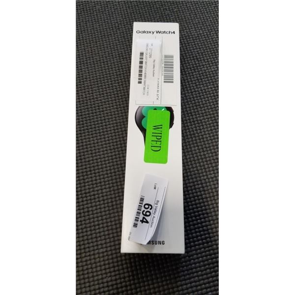 SAMSUNG GALAXY WATCH 4 40MM SMARTWATCH WITH HR MONITOR - TESTED WORKING, RETAIL $279