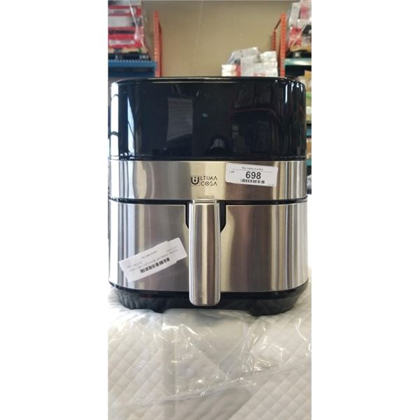 AS NEW ULTIMA COSA 5.2QT DIGITAL AIR FRYER - TESTED WORKING, RETAIL $229