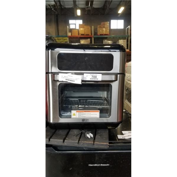 AS NEW ULTIMA COSA DIGITAL 10QT AIR FRYER OVEN - TESTED WORKING, RETAIL $269