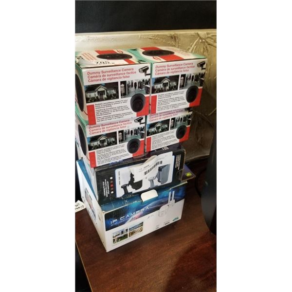 ASSORTED DUMMY SECURITY CAMERAS