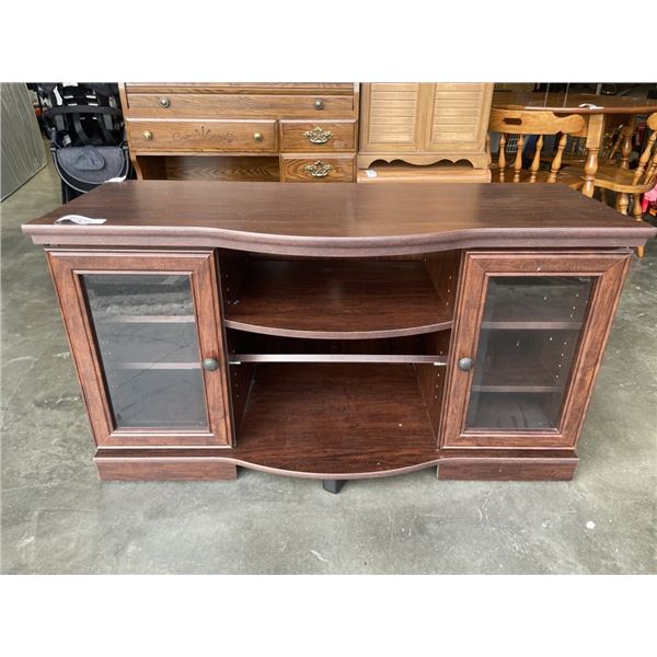 48 INCH GLASS DOOR MEDIA CABINET