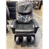Image 1 : BLACK LEATHER MASSAGE CHAIR