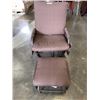 Image 1 : GLIDING PATIO CHAIR AND OTTOMAN