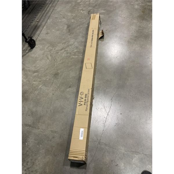 VIVO 80' MANUAL PROJECTOR SCREEN