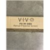 Image 2 : VIVO 80' MANUAL PROJECTOR SCREEN