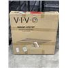 Image 1 : VIVO WHITE UNIVERSAL DROP CEILING PROJECTEOR MOUNT