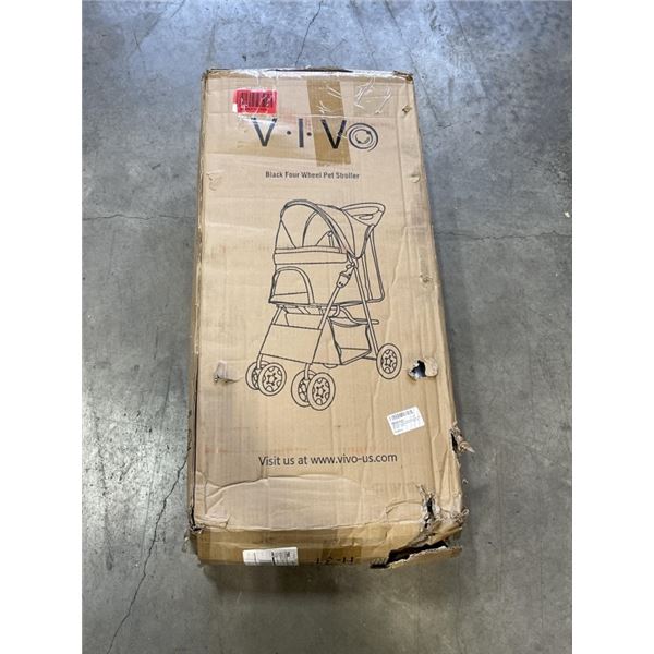 VIVO FOUR WHEEL PET STROLLER