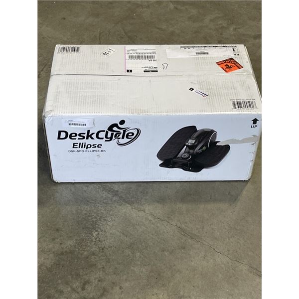 AS NEW DESK CYCLE  UNDER DESK ELLIPITCAL