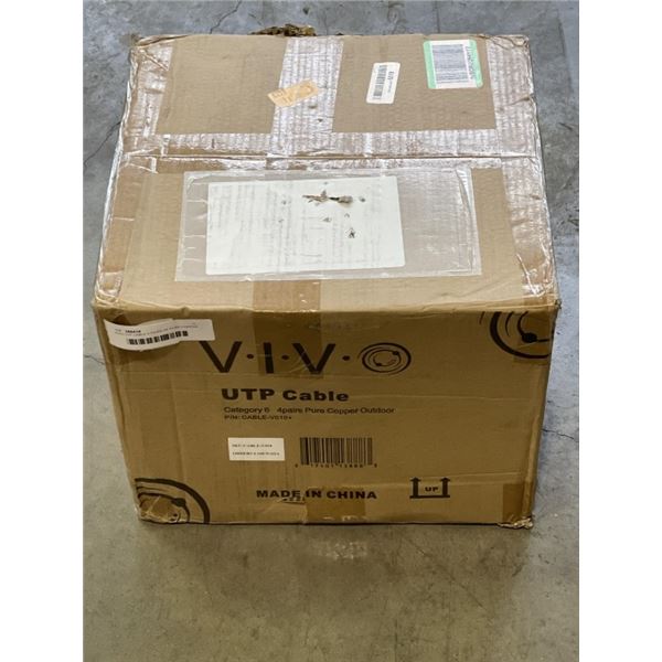 VIVO UTP CABLE 4 PAIRS OF PURE COPPER OUTDOOR ETHERNET CABLE