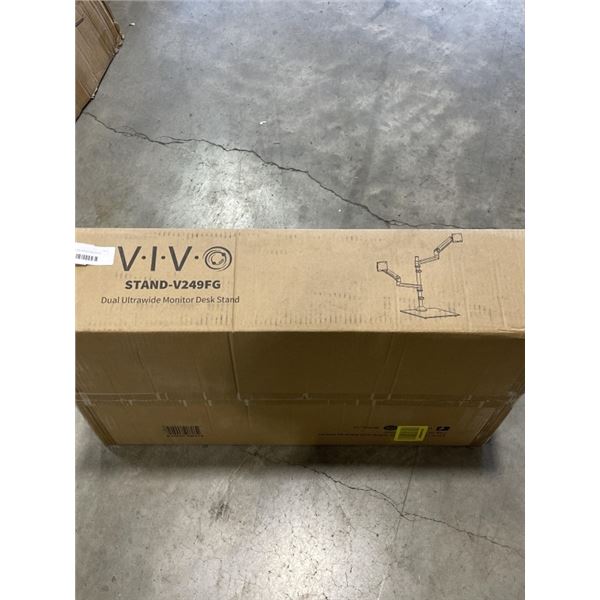 VIVO DUAL ULTRAWIDE MONITOR DESK STAND