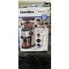 Image 1 : HAMILTON BEACH BURR COFFEE GRINDER - TESTED WORKING, RETAIL $59