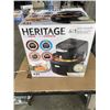 Image 2 : HERITAGE INFRARED 4.5QT 6-IN-1 STEAM AIR FRYER - TESTED WORKING, RETAIL $299