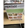 Image 3 : HERITAGE INFRARED 4.5QT 6-IN-1 STEAM AIR FRYER - TESTED WORKING, RETAIL $299