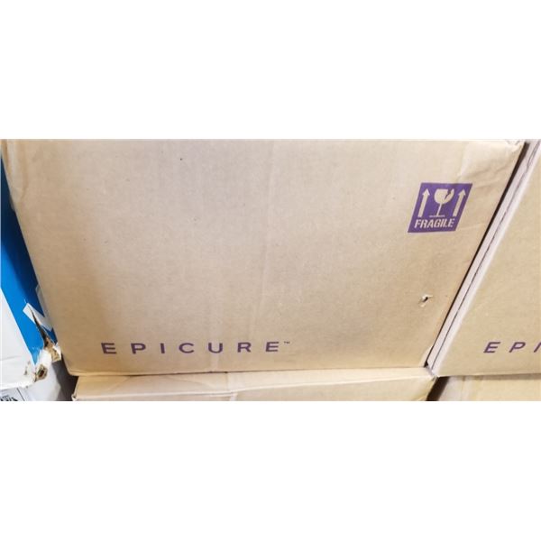 CASE OF APPROX 100 EPICURE CHOCOLATE CARAMEL MACCHIATO DESSERT MIX PACKAGES, 123G PER PACKAGE