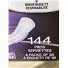 Image 2 : NEW CASE OF KIRLAND SUPER ABSORBANT PADS - 144 PER CASE