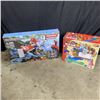 Image 1 : AS NEW CARRERA FIRST MARIO KART SLOT CARD TRACK AND SUPER MARIO MAZE GAME