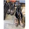 Image 3 : ASSORTED MENS AND WOMENS SHOES AND BOOTS, MOSTLY NEW