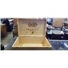 Image 1 : WOODEN WINE CRATE