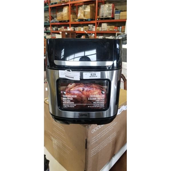 AS NEW BELLAPRO 12.6QT AIR FRYER PIZZA OVEN - TESTED WORKING, RETAIL $299