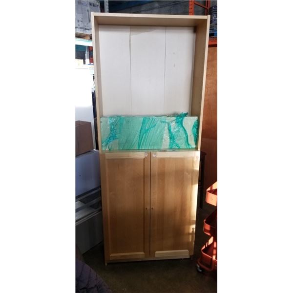IKEA STORAGE CABINET WITH 2 DOORS