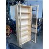 Image 3 : GLASS DOOR DISPLAY CABINET 80 INCH TALL, 32 WIDE AND 12 INCH DEEP